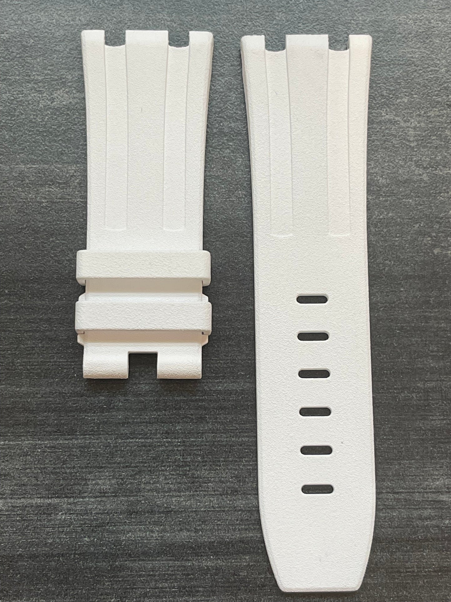Audemars Piguet Diver 15703 OEM Red Rubber Tang Strap 28x24MM