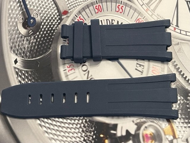 Audemars Piguet Diver 15703 OEM Red Rubber Tang Strap 28x24MM
