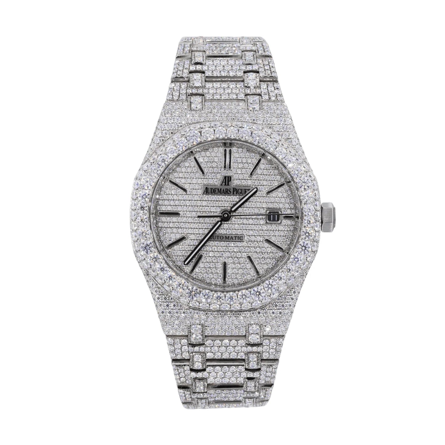 AUD 41MM Moissanite Watch