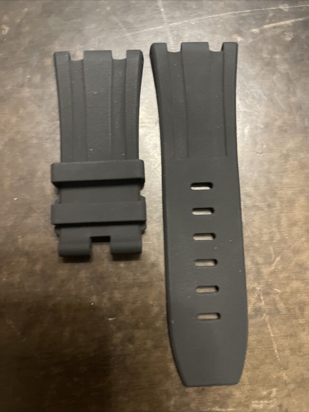 Audemars Piguet Diver 15703 OEM Red Rubber Tang Strap 28x24MM