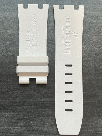 Audemars Piguet Diver 15703 OEM Red Rubber Tang Strap 28x24MM