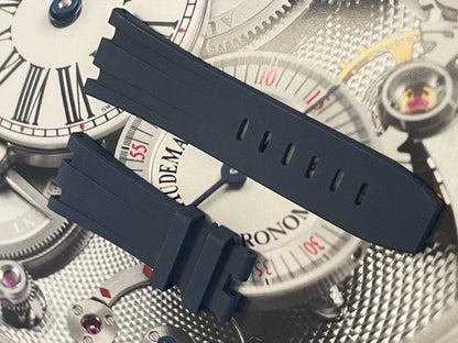Audemars Piguet Diver 15703 OEM Red Rubber Tang Strap 28x24MM