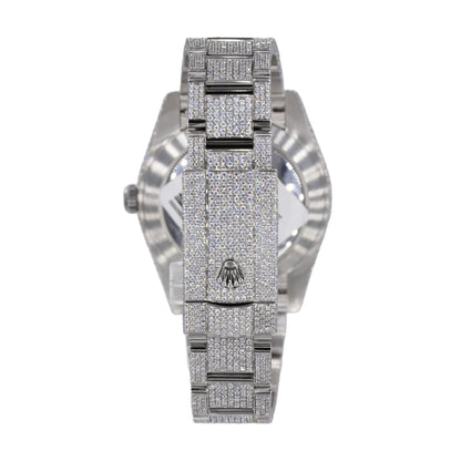 RO 41MM Moissanite Watch