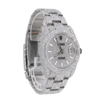 RO 41MM Moissanite Watch